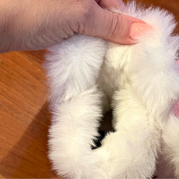 JUICY COUTURE Lil Yorba Linda Toddler Girls Ankle Boots Pink Bling Faux Fur NEW - Picture 11 of 15